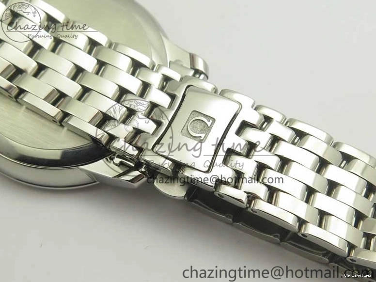 0402 De Ville SS RXW 1:1 Best Edition Black Dial on SS Bracelet A2892 (Free Leather Strap) Sporty 8017